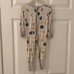 Little Sleepies Celestial Kids One Piece in Cream and Blue